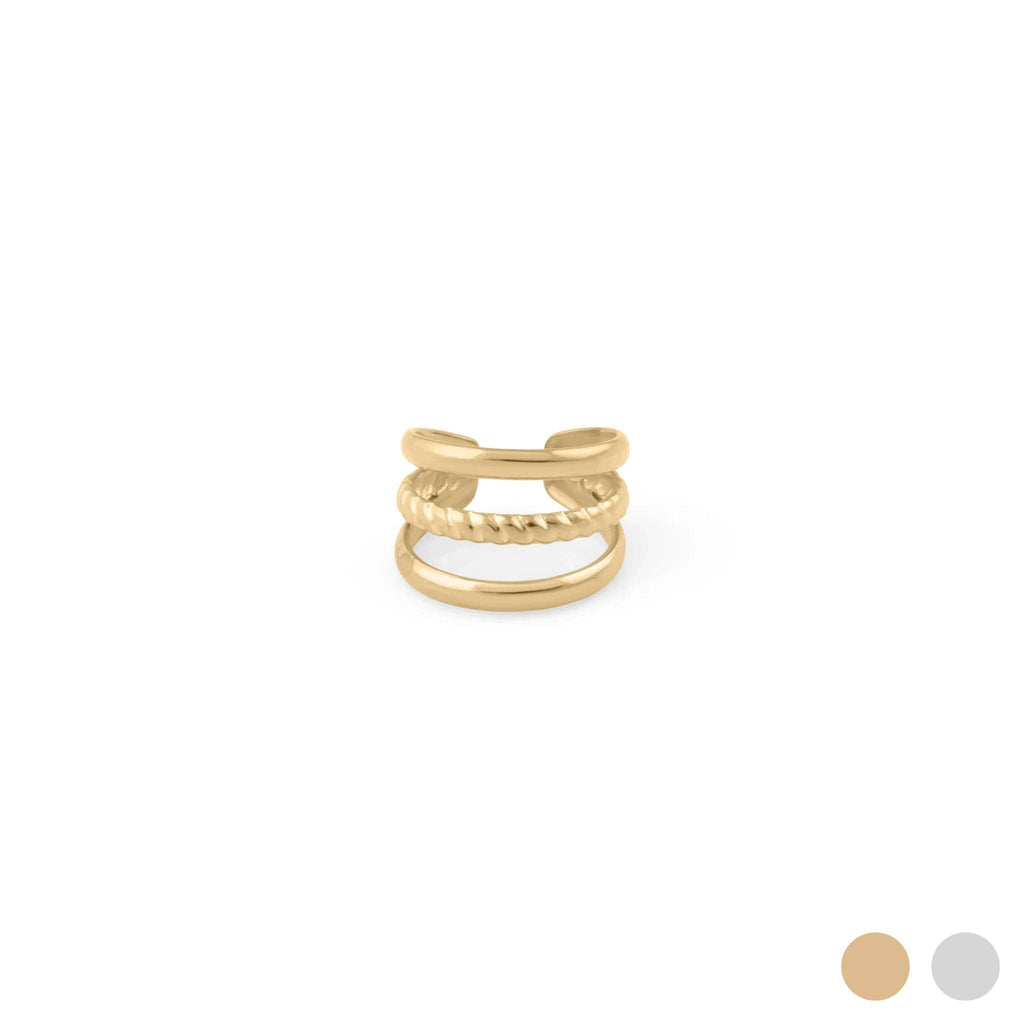 Triple Band Ear Cuff