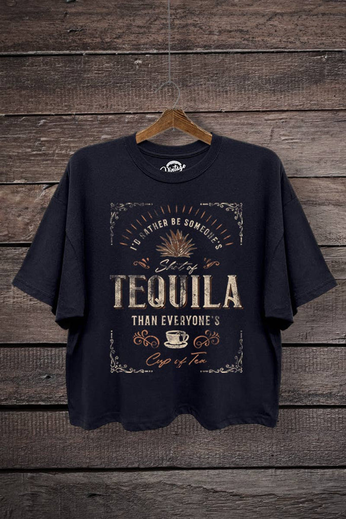 Tequila Over Tea Graphic Tee