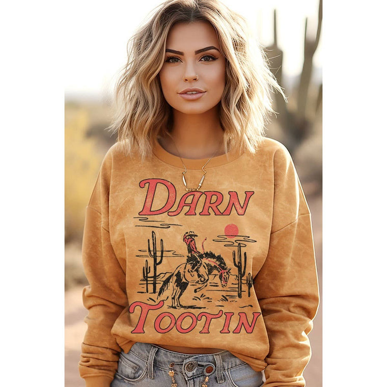 Darn Tootin Pullover Sweatshirt