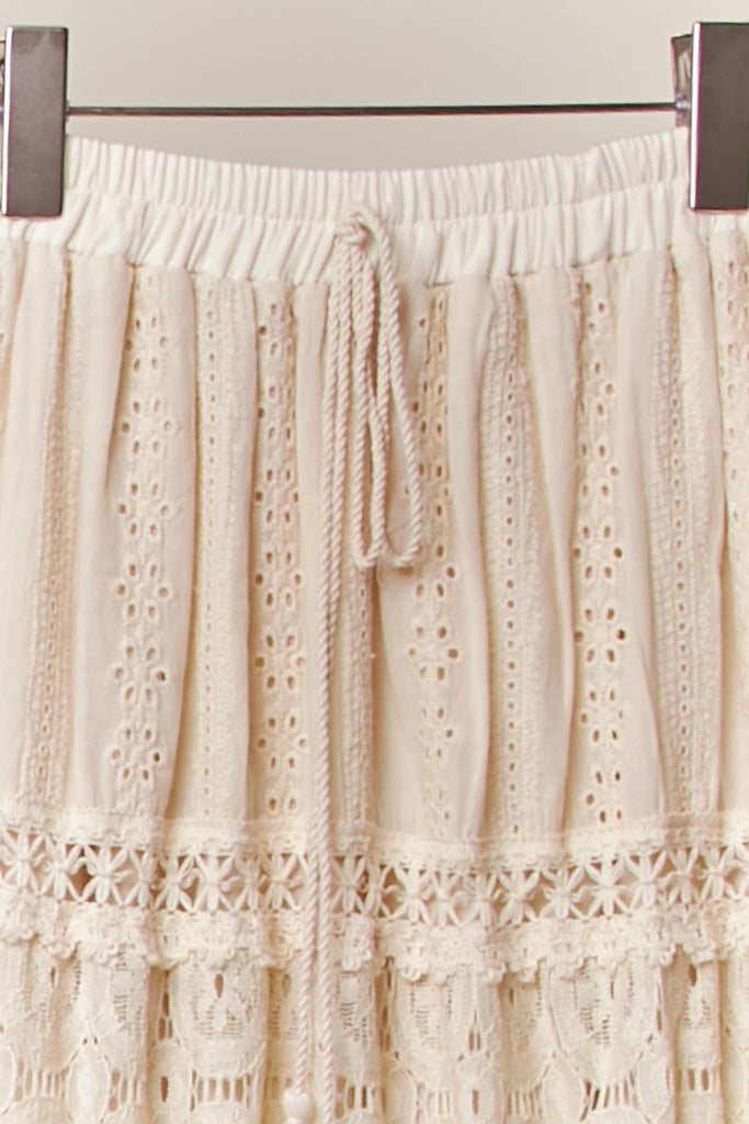 Annie Lace Maxi Skirt
