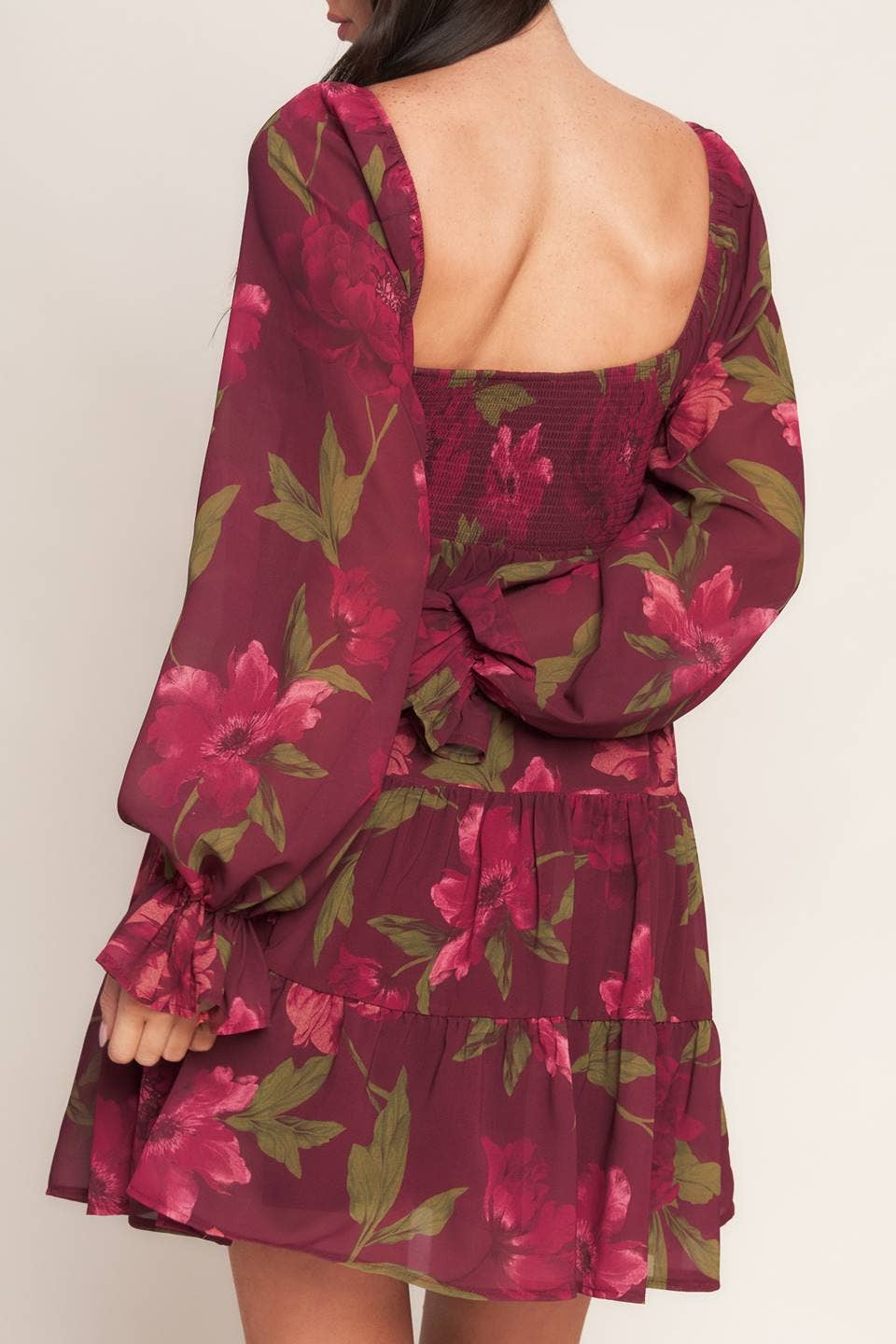 Poinsettia Mini Dress
