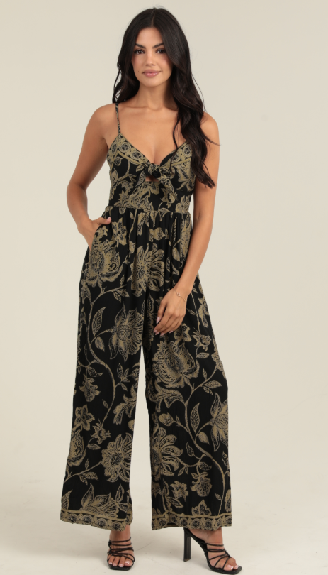Moss & Black Jumpsuit
